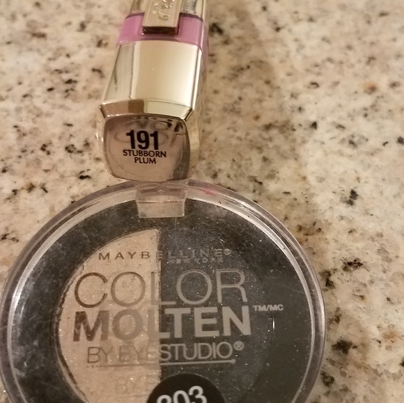 L'oreal lip stain & Maybelline shadows-2 items - Picture 2 of 4
